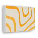 Golden Flow Canvas Gallery Wraps