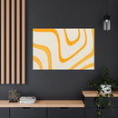 Golden Flow Canvas Gallery Wraps