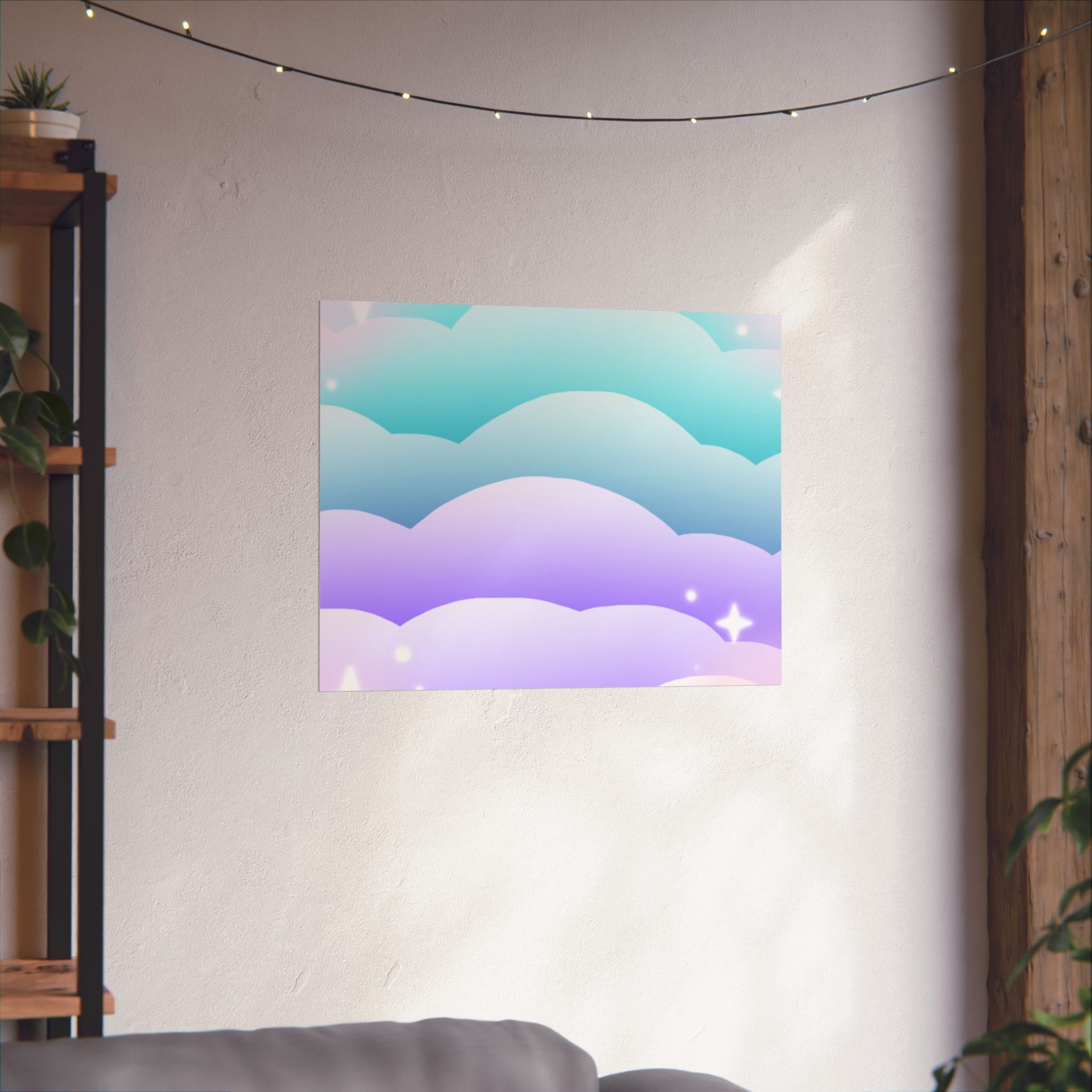 Cloudscape Matte Horizontal Posters