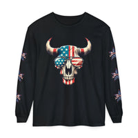 Liberty Horns Unisex Garment-Dyed Long Sleeve T-Shirt
