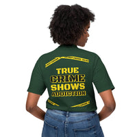 True Crime Shows Addiction Unisex HD Cotton™ T-Shirt - Esmeralda Ecostore