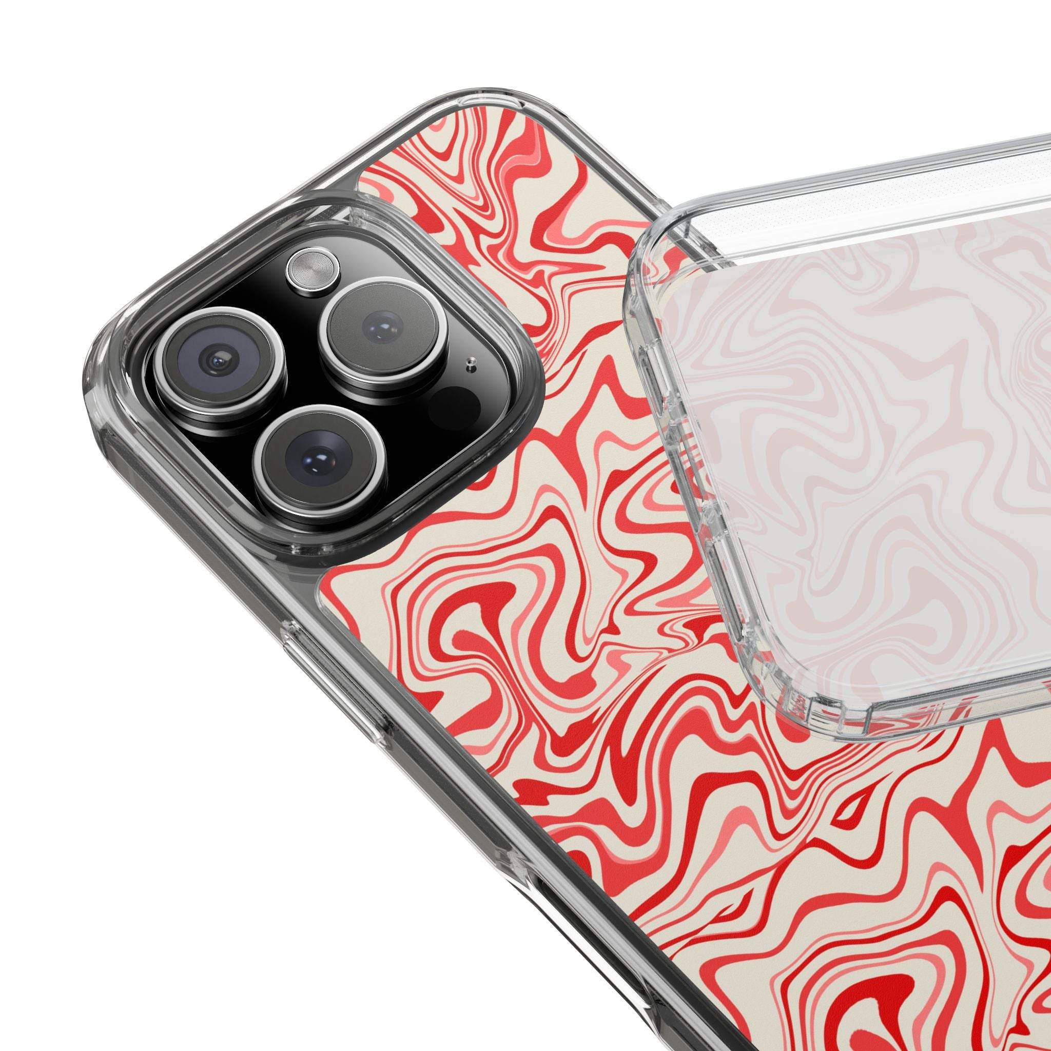 Lava Flow Sustainable Phone Clear Cases - Esmeralda Ecostore