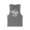 Vacay Mode Unisex Stonewash Tank Top