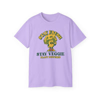 Stay Veggie Unisex Ultra Cotton Tee - Esmeralda Ecostore