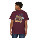 Blue Ocean Unisex Heavy Cotton Pocket Tee - Esmeralda Ecostore