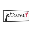 Je t'aime Gallery Canvas Wraps