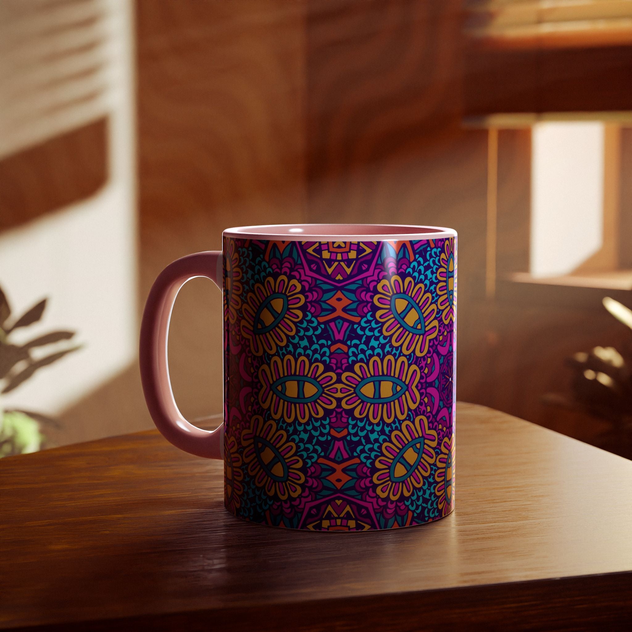 Psychedelic Accent Mugs