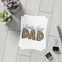 World's Best Dad Postcard Bundles