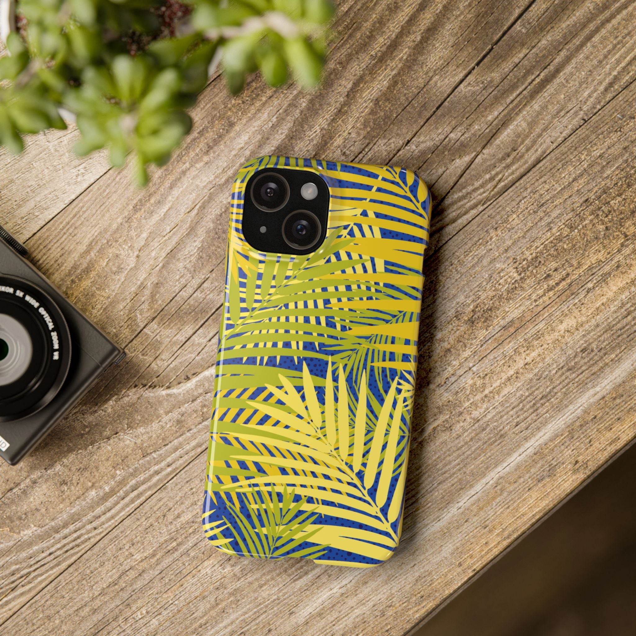 Palm Paradise Slim Cases - Esmeralda Ecostore