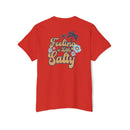 Blue Ocean Unisex Heavy Cotton Pocket Tee - Esmeralda Ecostore