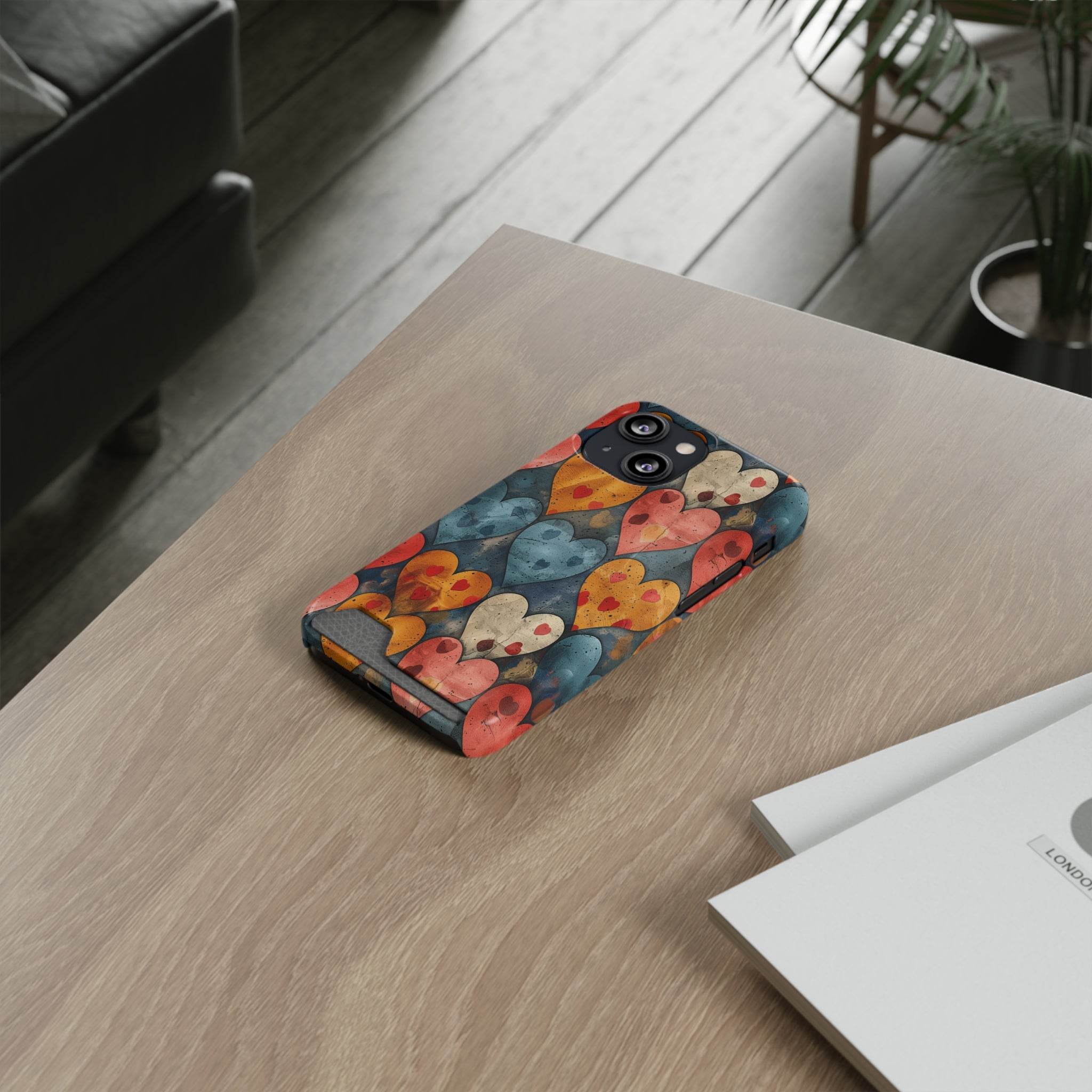 Love&Carry Phone Case With Card Holder - Esmeralda Ecostore