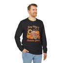 Cozy Autumn Adidas Unisex Fleece Crewneck Sweatshirt