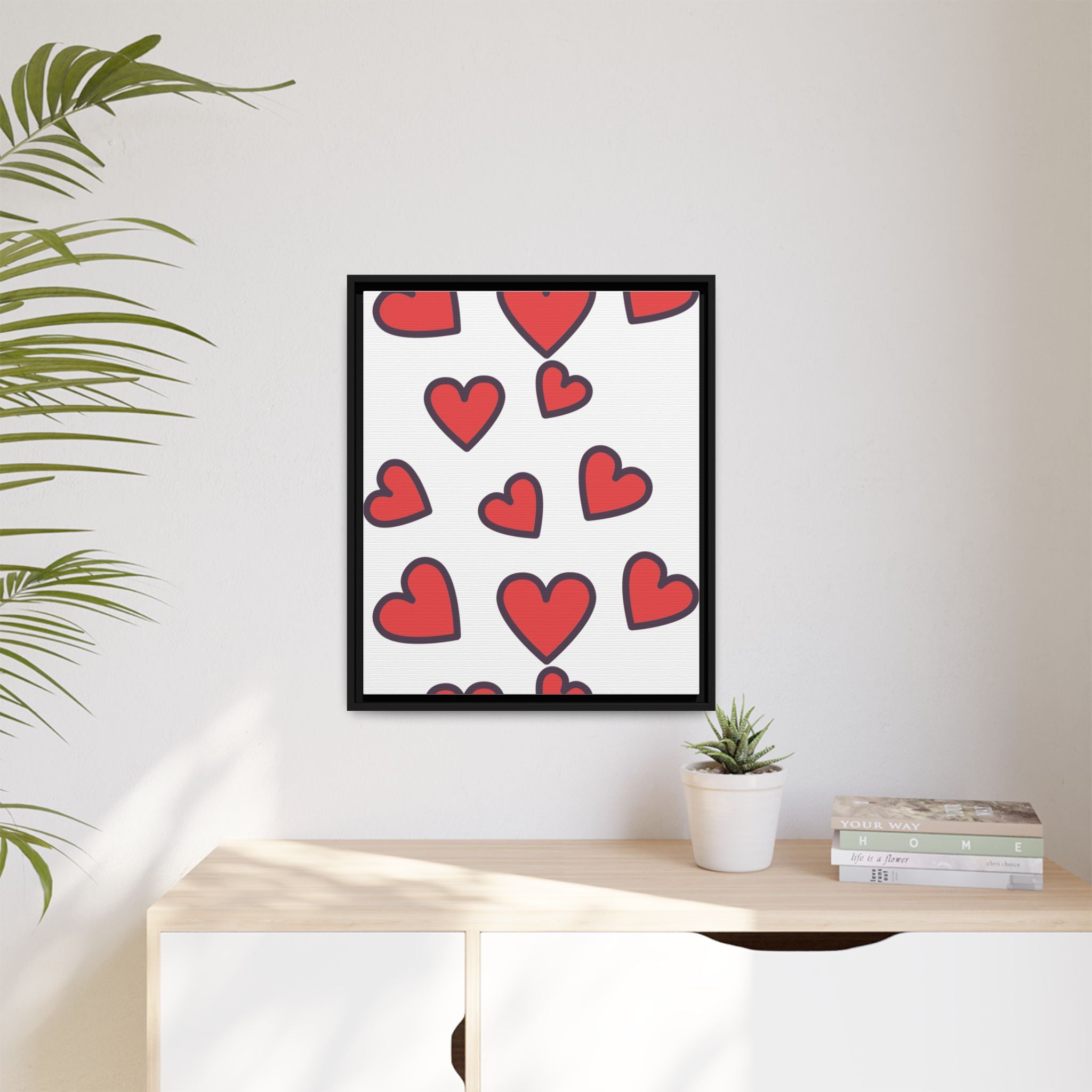 Heartbeat Matte Canvas