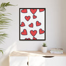 Heartbeat Matte Canvas