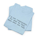 Funny Statement Unisex Heavy Cotton Tee