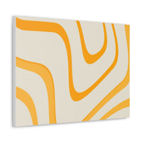 Golden Flow Canvas Gallery Wraps