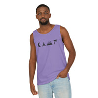 Adventure Awaits Unisex Garment-Dyed Tank Top