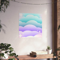 Cloudscape Matte Horizontal Posters - Esmeralda Ecostore
