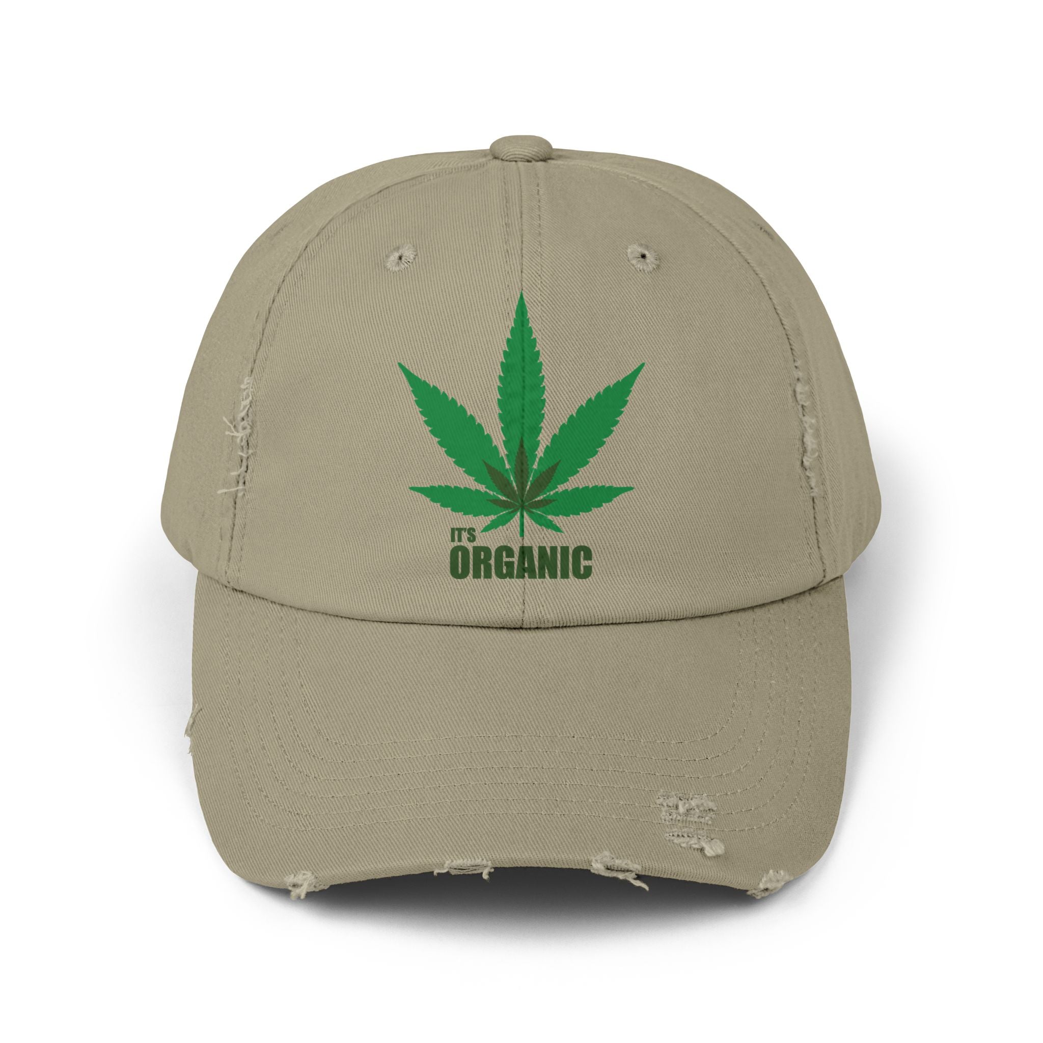 High Times Unisex-Distressed Cap