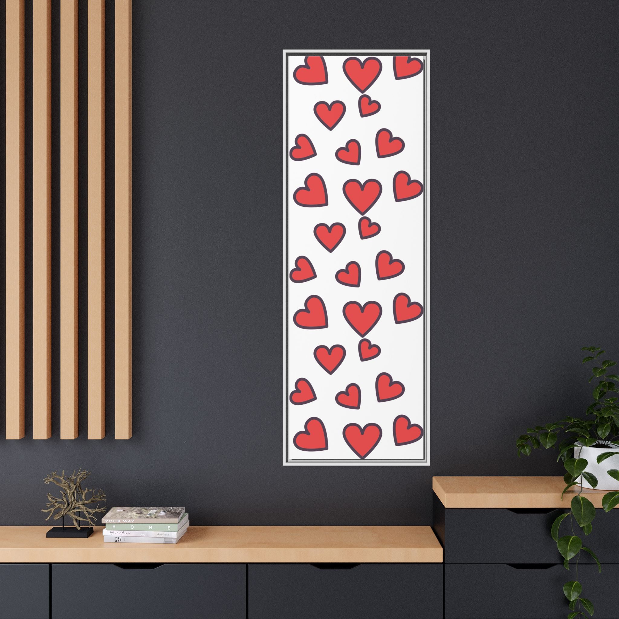 Heartbeat Matte Canvas