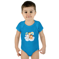 Cloud Buddies Infant Baby Rib Bodysuit - Esmeralda Ecostore