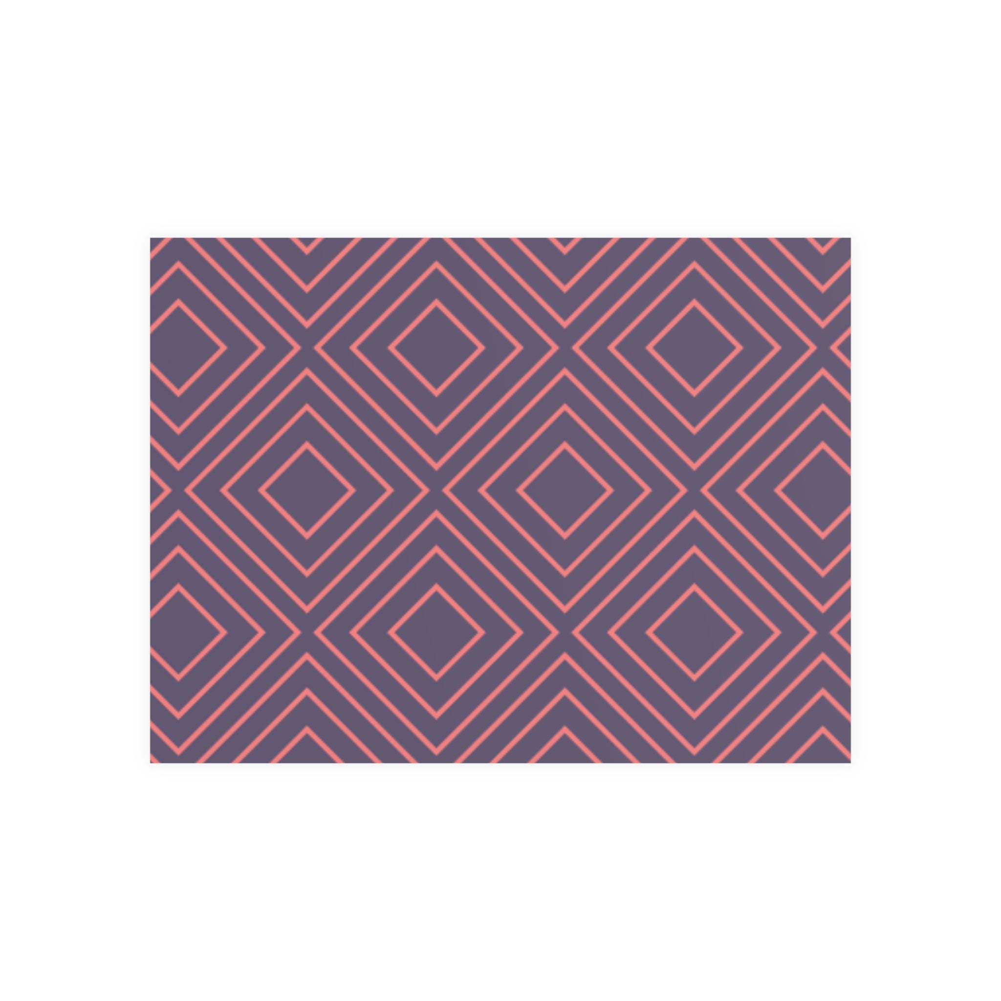 Optical Grid Matte Paper Poster