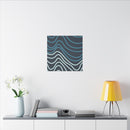 Wiggle Waves Matte Canvas