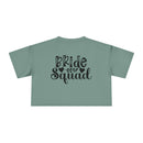 Bride Squad Women's Crop Tee