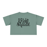 Bride Squad Women's Crop Tee
