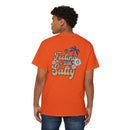 Blue Ocean Unisex Heavy Cotton Pocket Tee - Esmeralda Ecostore