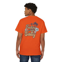 Blue Ocean Unisex Heavy Cotton Pocket Tee - Esmeralda Ecostore