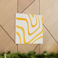 Golden Flow Canvas Gallery Wraps