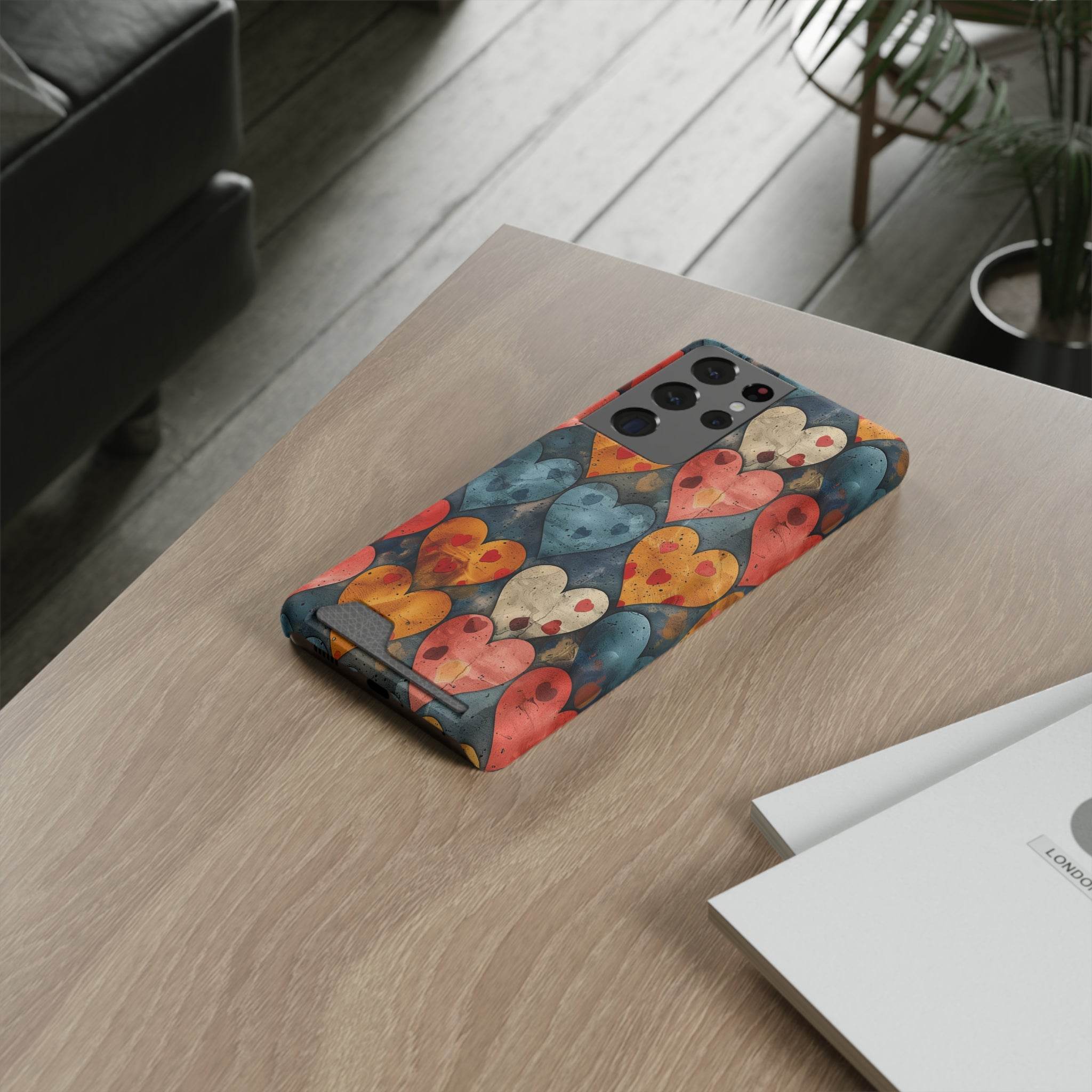 Love&Carry Phone Case With Card Holder - Esmeralda Ecostore