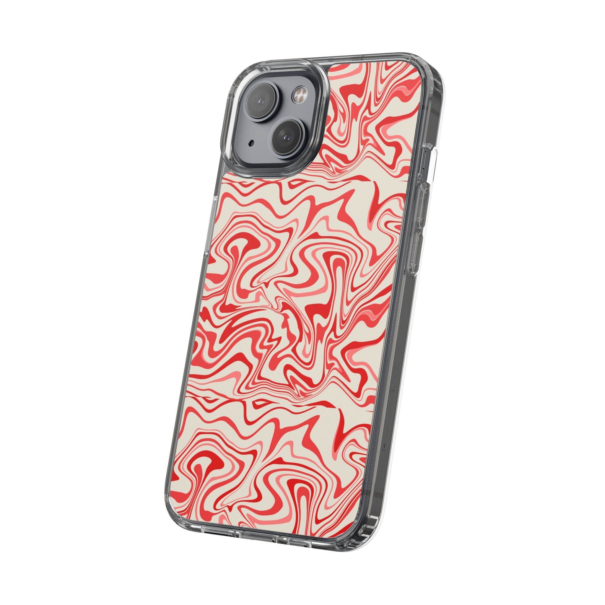Lava Flow Sustainable Phone Clear Cases - Esmeralda Ecostore