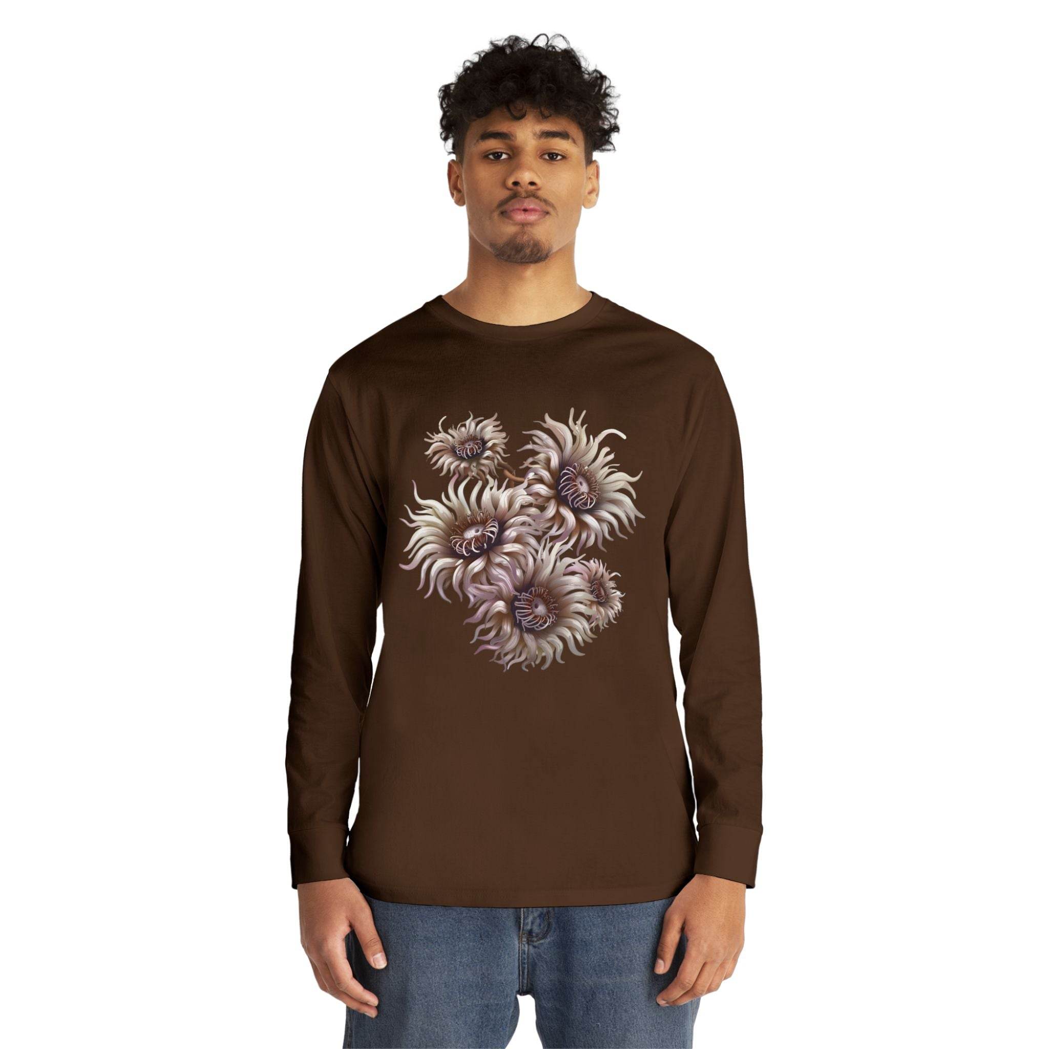 Moss & Bloom Long Sleeve Crewneck Tee - Esmeralda Ecostore