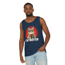 Catbuster Unisex Garment-Dyed Tank Top - Esmeralda Ecostore