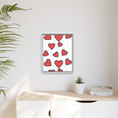 Heartbeat Matte Canvas