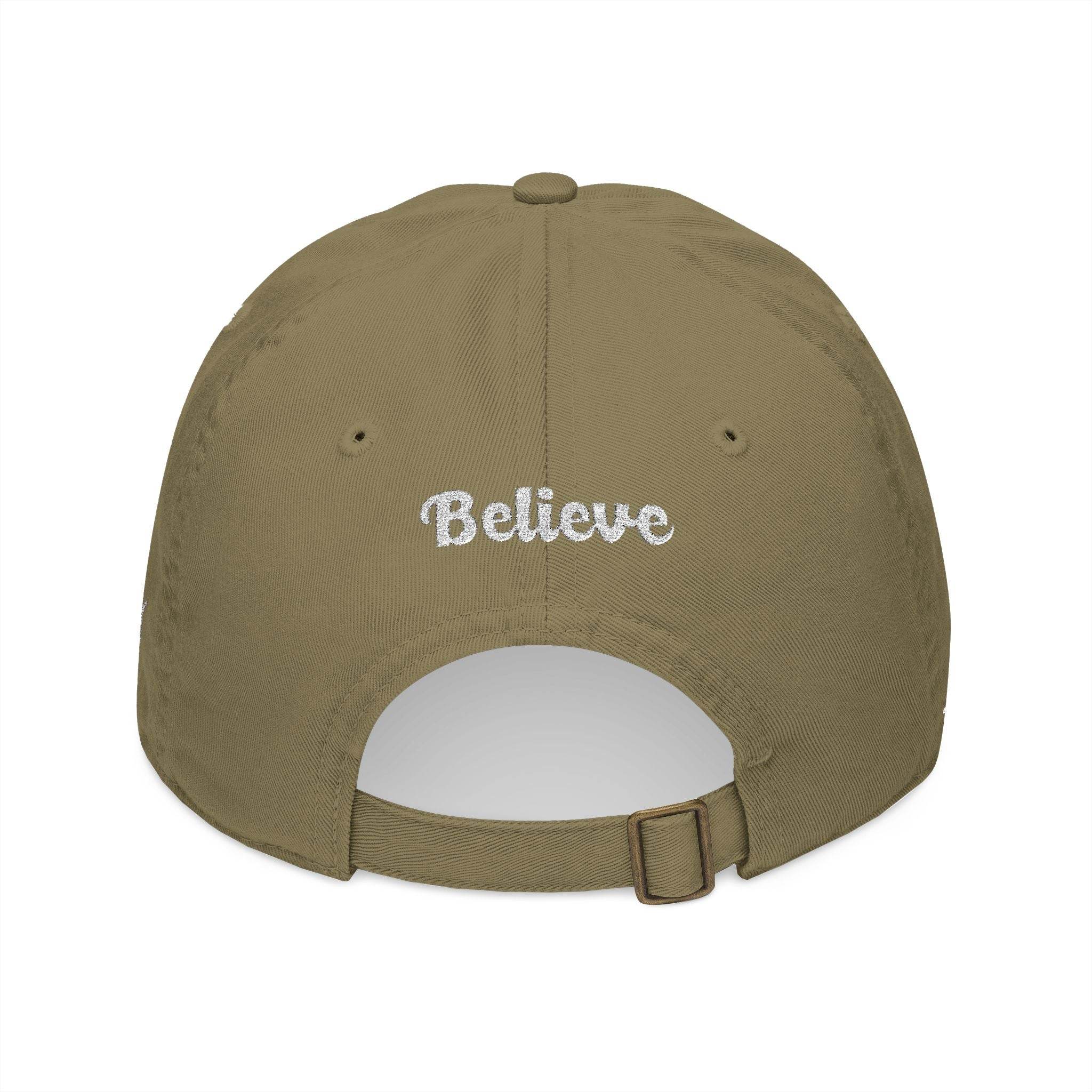 Believe Organic Baseball Cap (Embroidery) - Esmeralda Ecostore