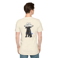 Old School Dog Unisex Softstyle T-Shirt - Esmeralda Ecostore