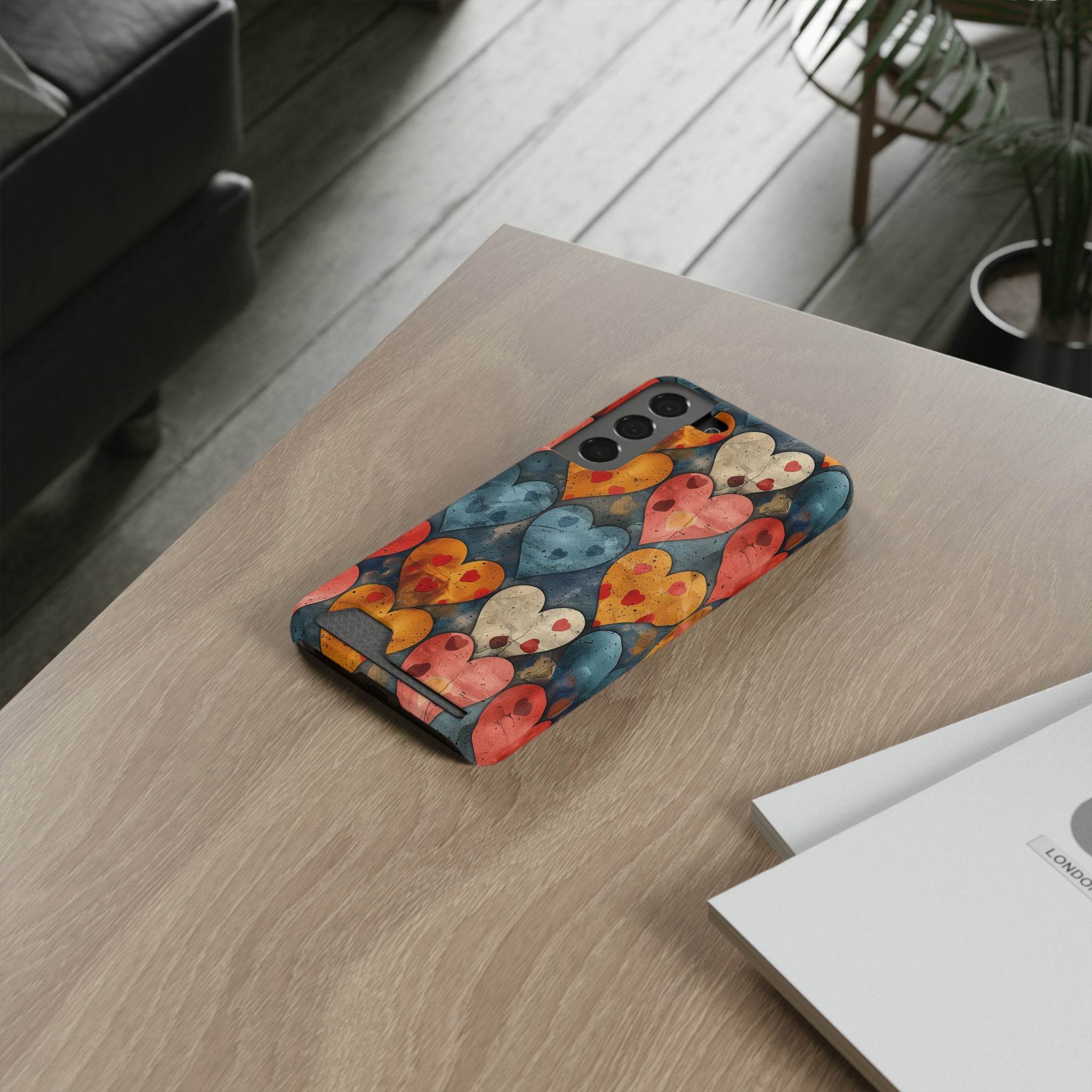 Love&Carry Phone Case With Card Holder - Esmeralda Ecostore