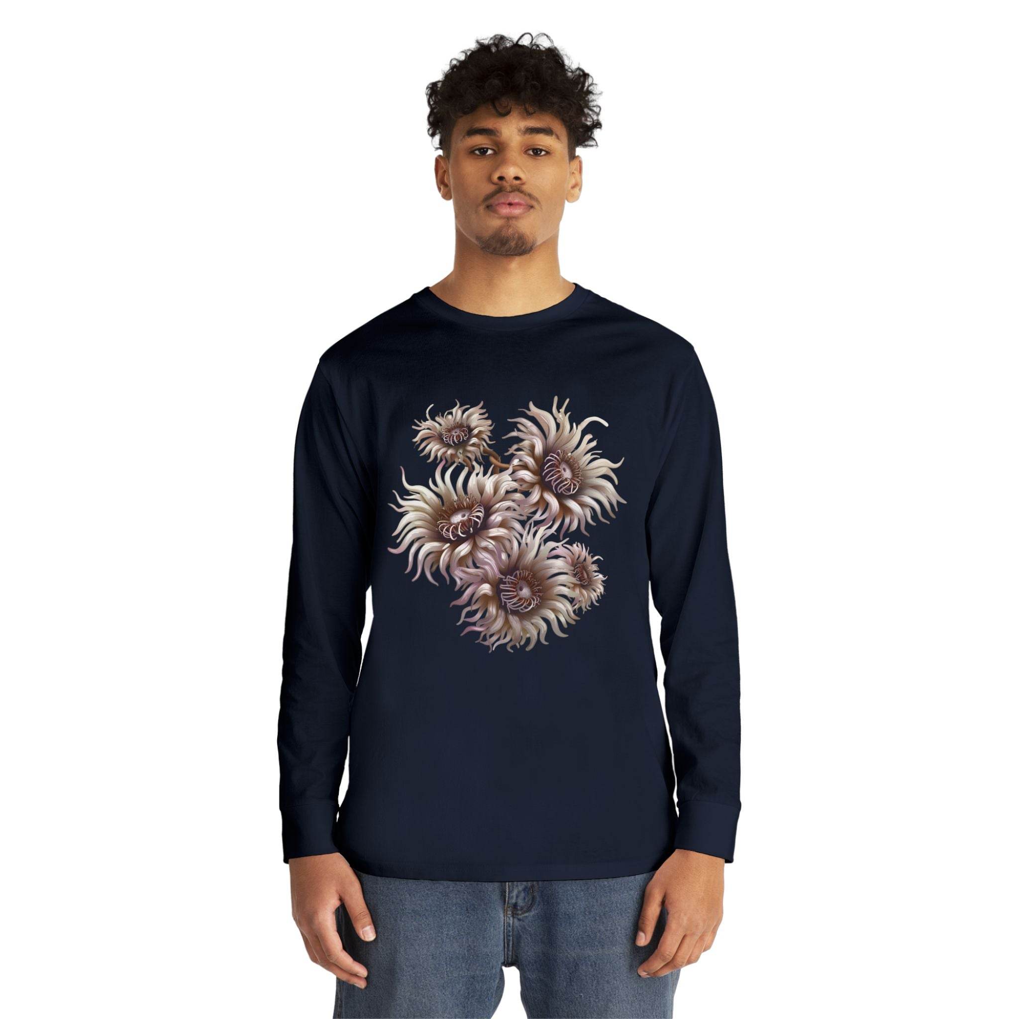 Moss & Bloom Long Sleeve Crewneck Tee - Esmeralda Ecostore