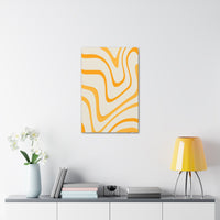 Golden Flow Canvas Gallery Wraps