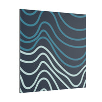 Wiggle Waves Matte Canvas