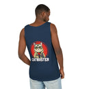 Catbuster Unisex Garment-Dyed Tank Top - Esmeralda Ecostore