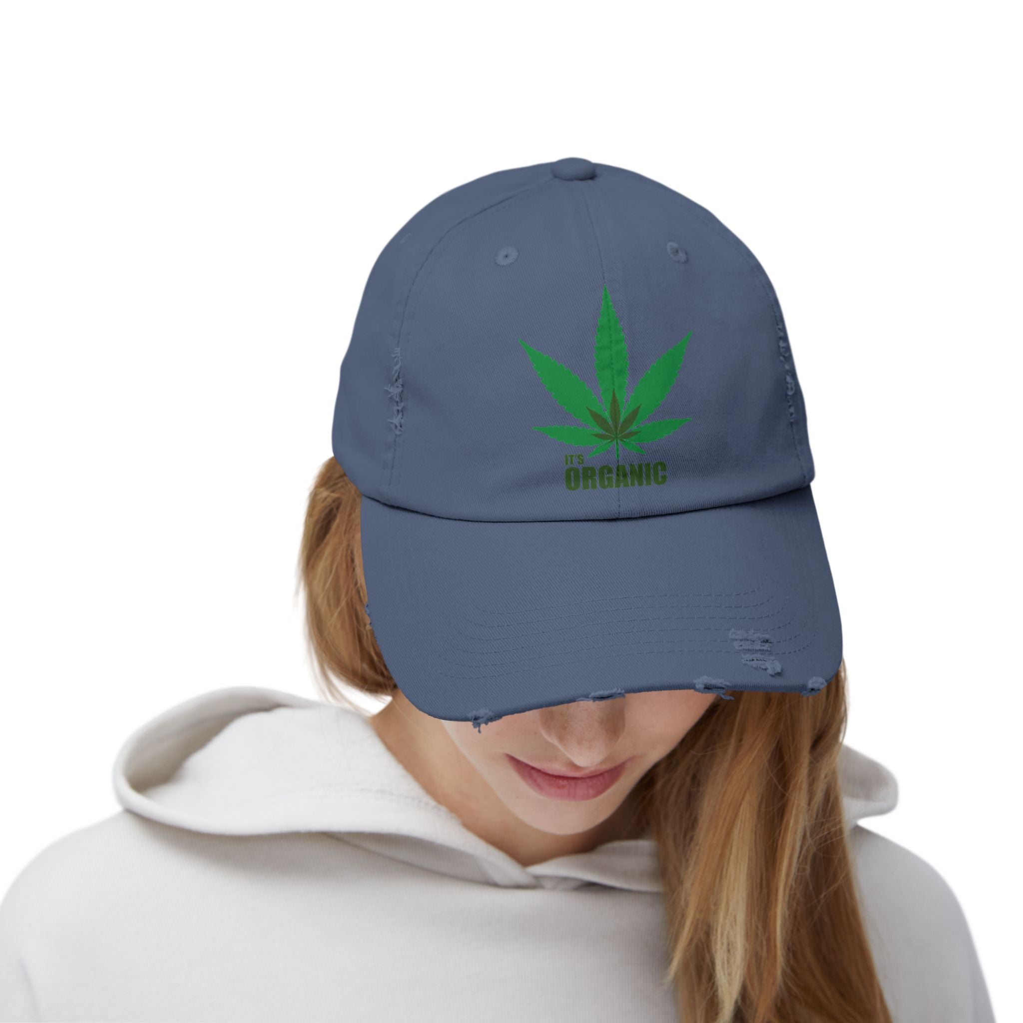 High Times Unisex - Distressed Cap