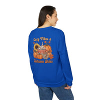 Cozy Autumn Adidas Unisex Fleece Crewneck Sweatshirt