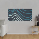 Wiggle Waves Matte Canvas