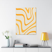 Golden Flow Canvas Gallery Wraps