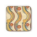 Funky Flower Hardboard Back Coaster - Esmeralda Ecostore
