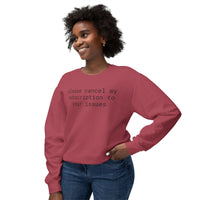 Funny Unisex Lightweight Crewneck Sweatshirt